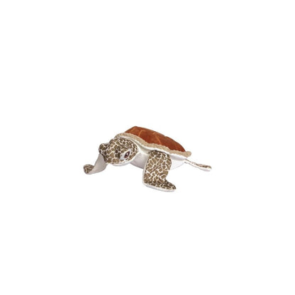 Tall Tails Animated Sea Turtle Plush Dog Toy 9"
