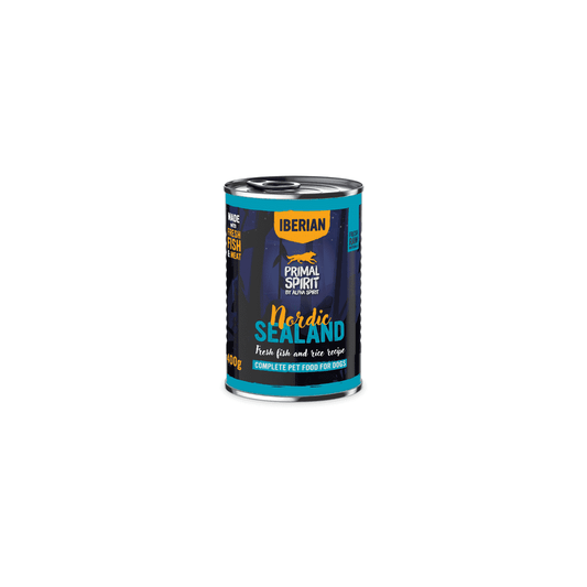 Primal Spirit Wet Dog Food: Nordic Sealand (Pork & Fish) 6x400g