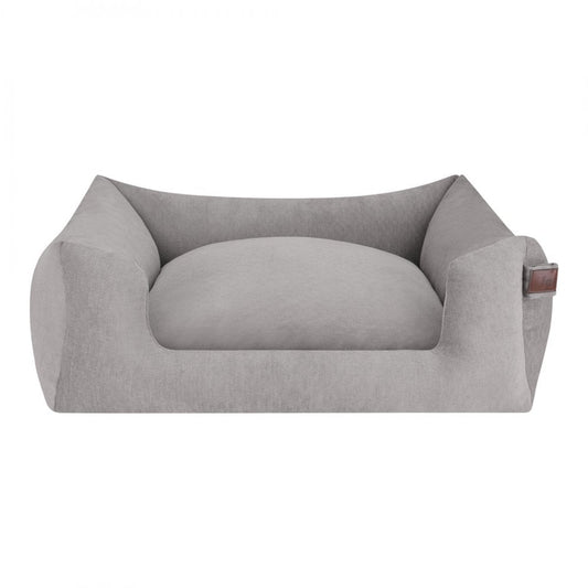Fantail Mellow Pearl Grey Snooze Basket Dog Bed