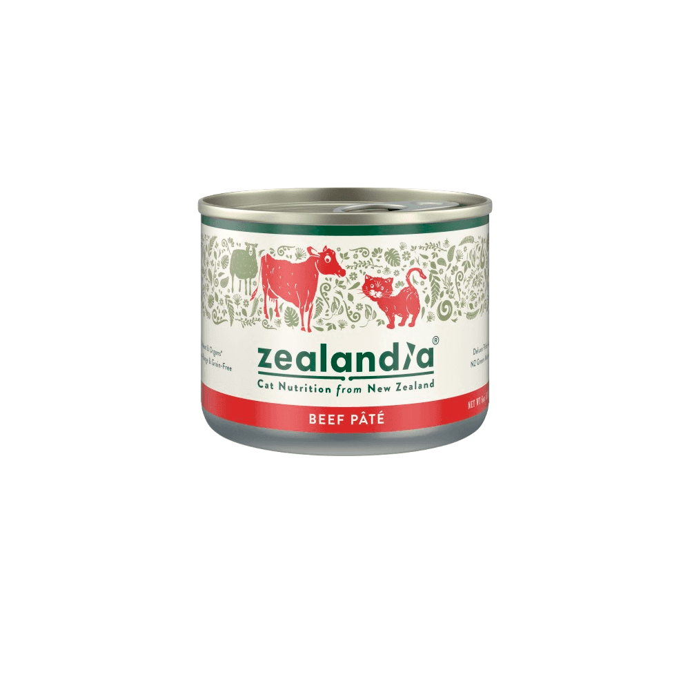 Zealandia Wet Cat Food: Adult Beef Pate 170g