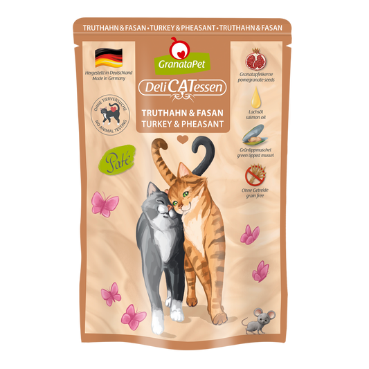 Granatapet Wet Cat Food: DeliCATessen Turkey & Pheasant 85g