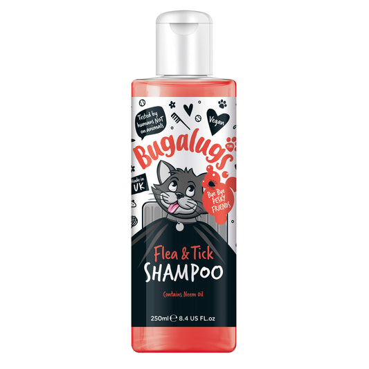 Bugalugs Flea & Tick Cat Shampoo 250ml