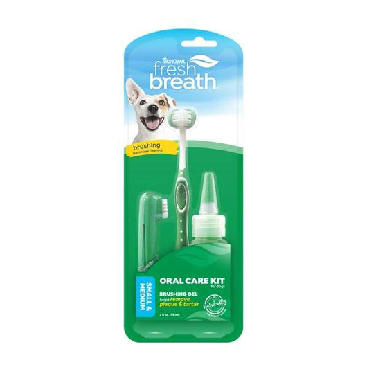 TropiClean Oral Care Kit for Small/ Medium Dogs 59ml