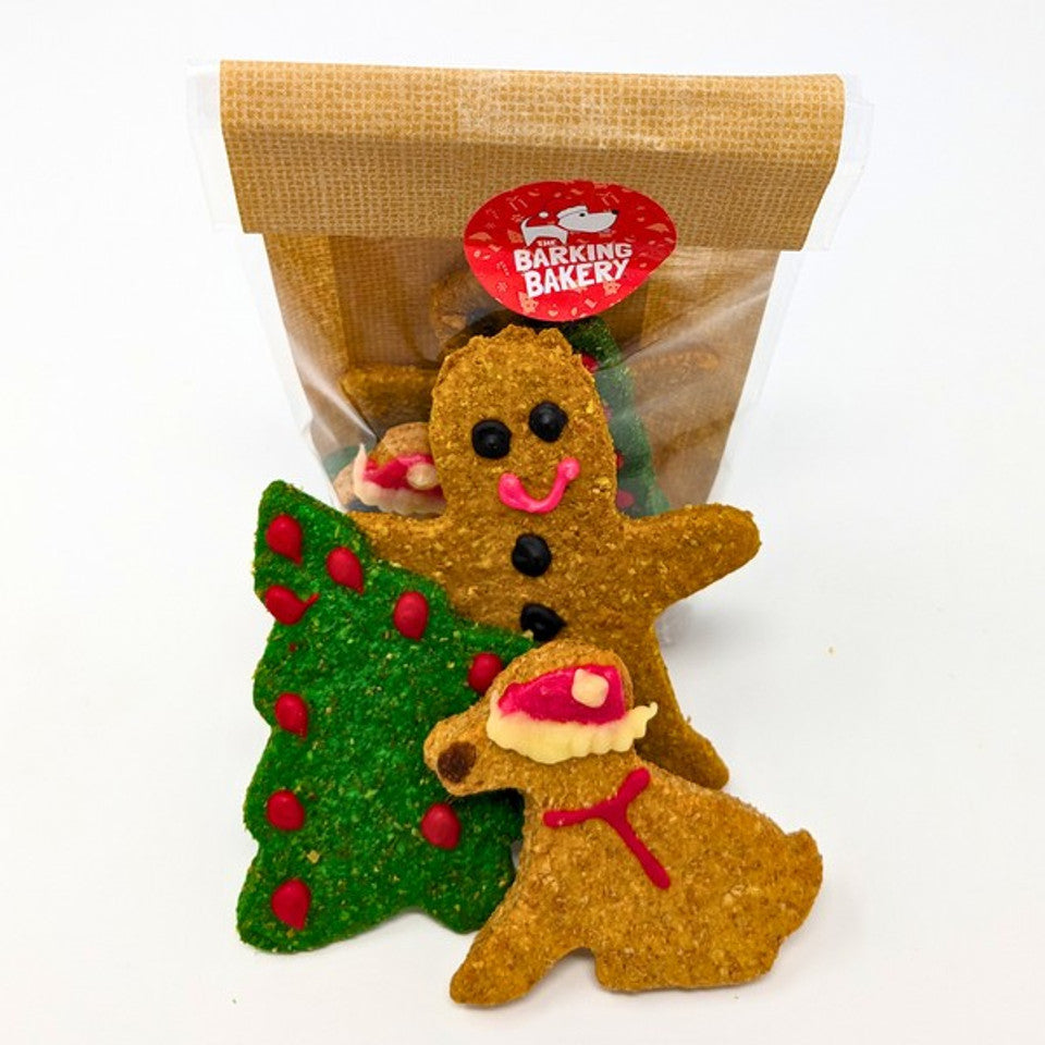 Barking Bakery Yappy Woofmas Cheesy Biscuits 60g