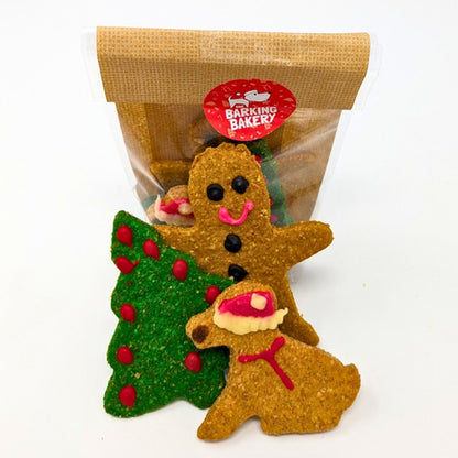 Barking Bakery Yappy Woofmas Cheesy Biscuits 60g