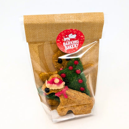 Barking Bakery Yappy Woofmas Cheesy Biscuits 60g
