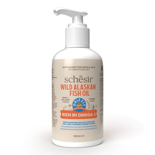 Schesir Wild Alaskan Fish Oil for Dogs & Cats