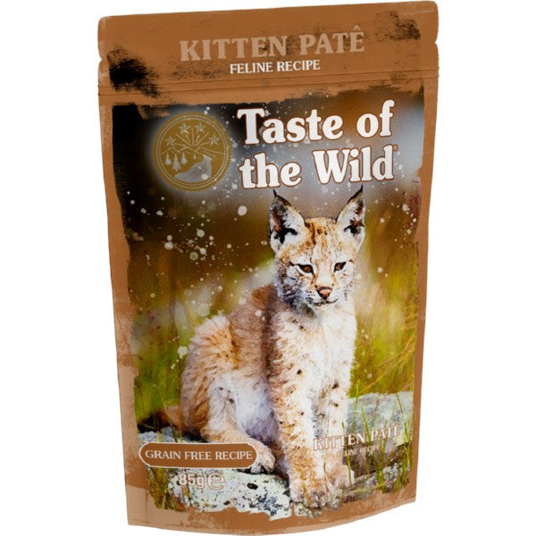 Taste of the Wild Wet Cat Food: Kitten Chicken in Pate 85g