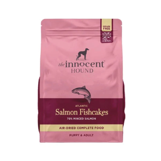 The Innocent Hound Dog Food: Air Dried Atlantic Salmon Fishcakes 1.5kg