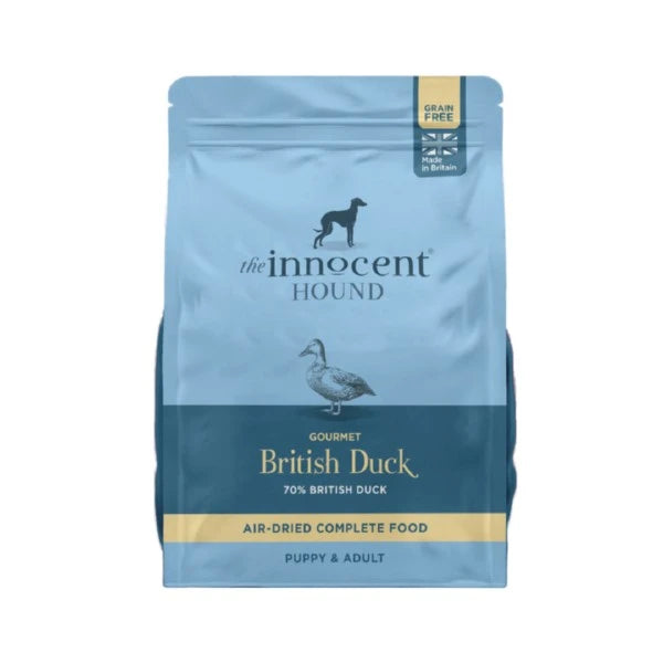 The Innocent Hound Dog Food: Air Dried Gourmet British Duck 1.5kg