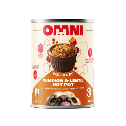 Omni Wet Dog Food: Pumpkin & Lentil Hotpot 395g