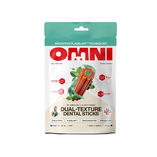 Omni Dog Treats: Dental Sticks 7pk