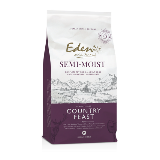 Eden Semi Moist Dog Food: Country Feast