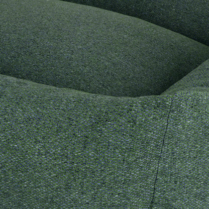 Fantail Origin Snug Botanical Green Basket Dog Bed (120cm x 95cm x 24cm)