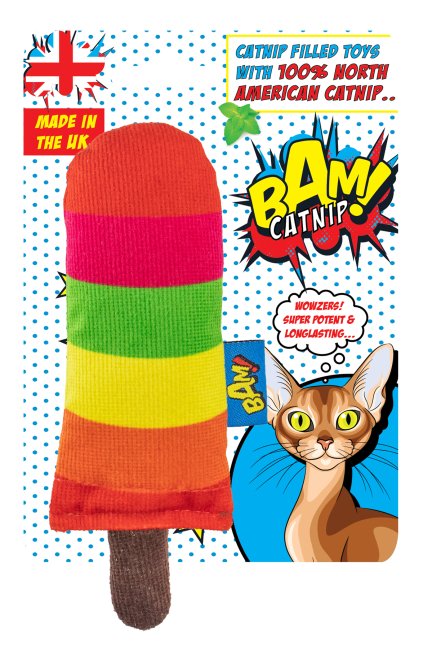 BAM Catnip Lollipop Cat Toy