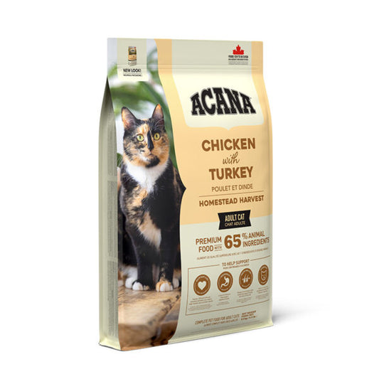 ACANA Cat Food: Adult Homestead Harvest Chicken with Turkey
