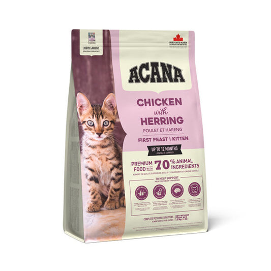 ACANA Cat Food: Kitten First Feast Chicken with Herring