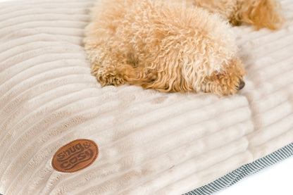 Snug & Cosy Alaska Faux Fur Taupe Lounger Cushion