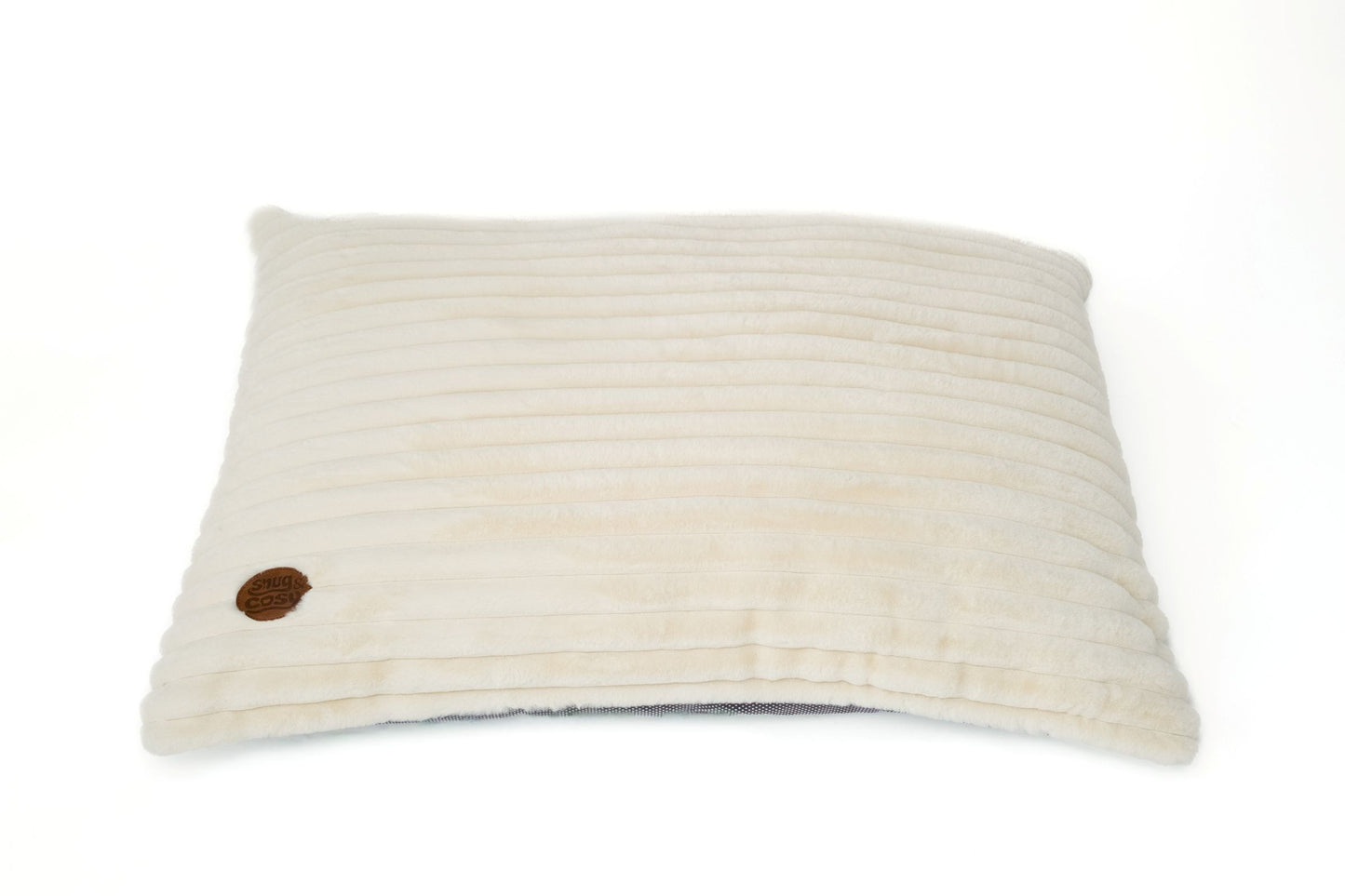 Snug & Cosy Alaska Faux Fur Ivory Lounger Cushion