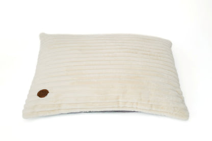 Snug & Cosy Alaska Faux Fur Ivory Lounger Cushion