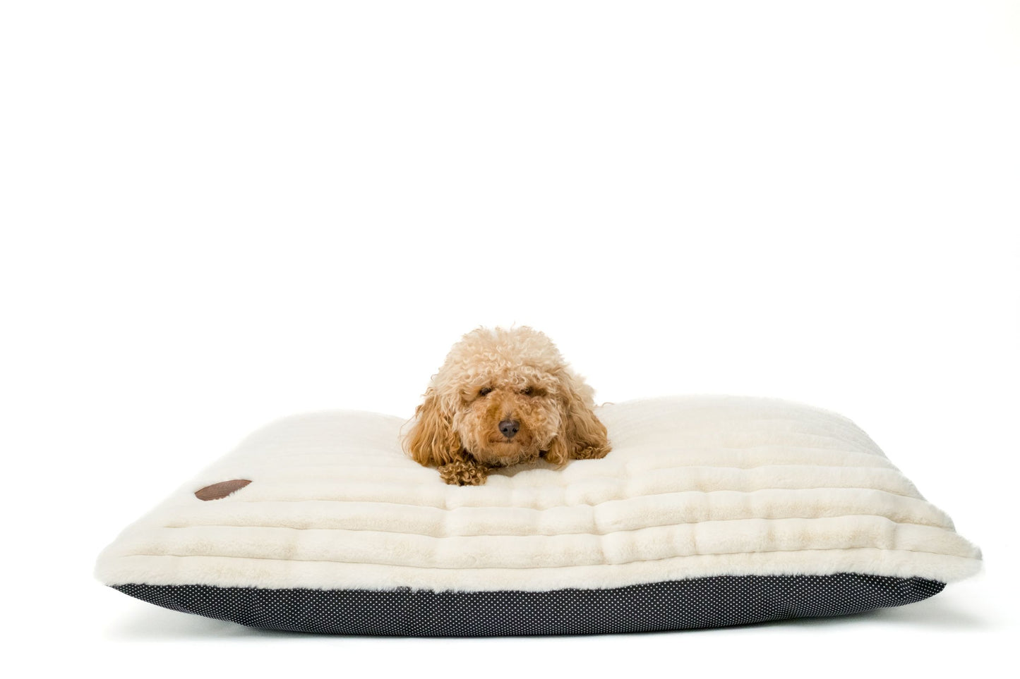 Snug & Cosy Alaska Faux Fur Ivory Lounger Cushion