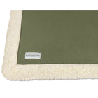 Earthbound Sherpa Fleece Blanket Juniper Green