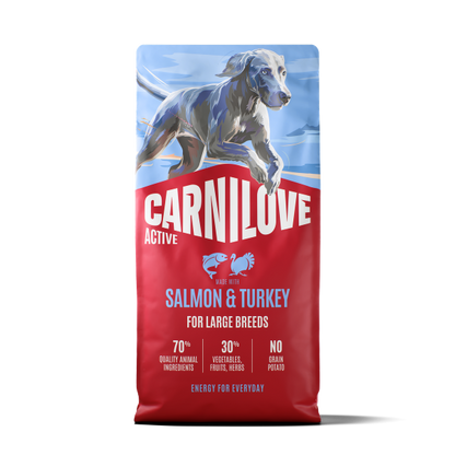 Carnilove Dog Food: Adult Large Breed Salmon & Turkey