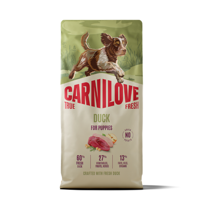 Carnilove Dog Food: True Fresh Puppy Duck