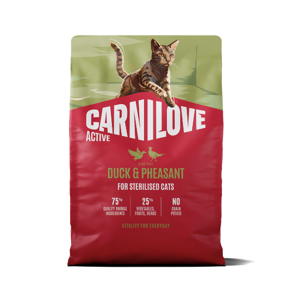 Carnilove Cat Food: Adult Duck & Pheasant