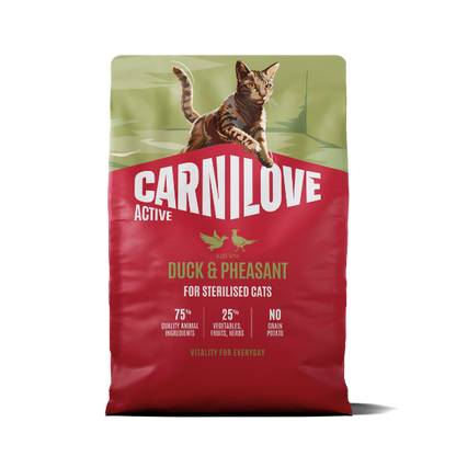 Carnilove Cat Food: Adult Duck & Pheasant