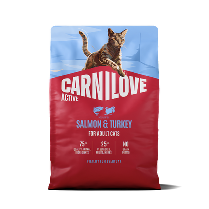 Carnilove Cat Food: Adult Salmon & Turkey