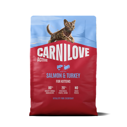 Carnilove Cat Food: Kitten Salmon & Turkey
