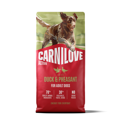 Carnilove Dog Food: Adult Duck & Pheasant