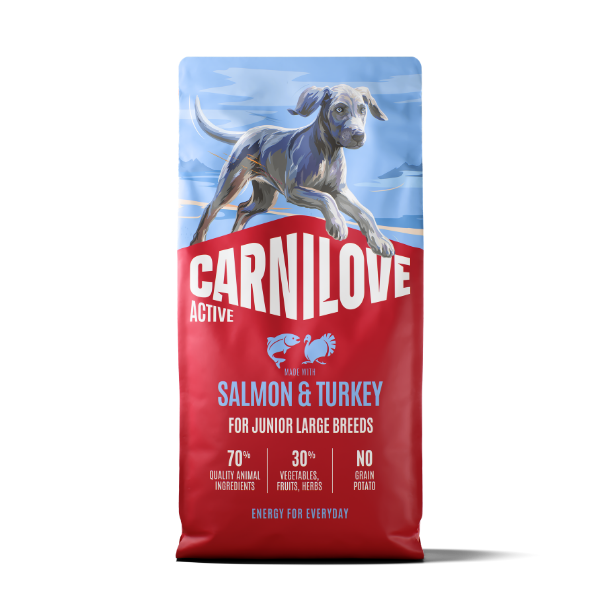 Carnilove Dog Food: Junior Large Breed Salmon & Turkey