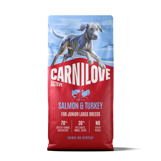 Carnilove Dog Food: Junior Large Breed Salmon & Turkey