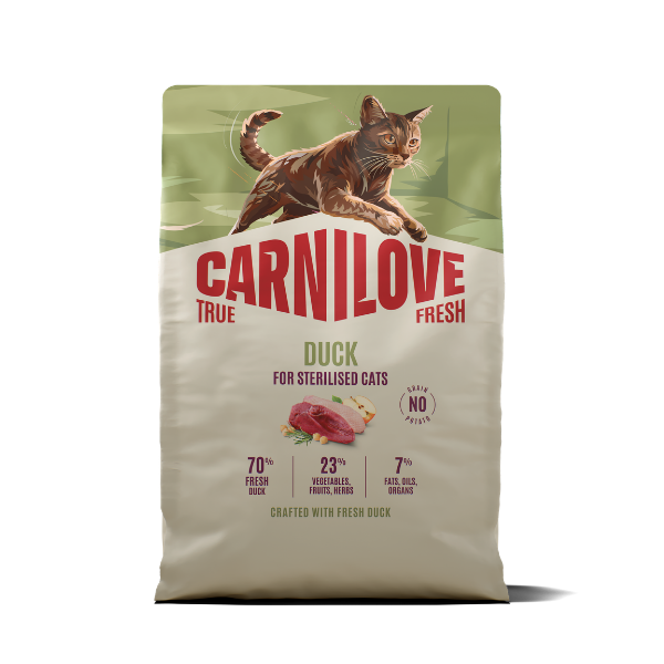 Carnilove Cat Food: True Fresh Adult Duck