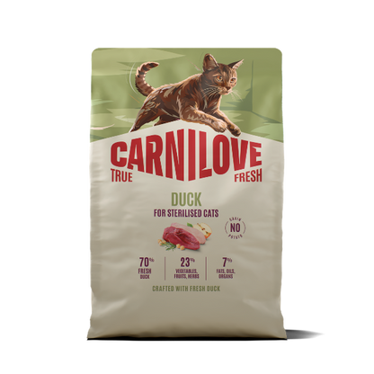 Carnilove Cat Food: True Fresh Adult Duck