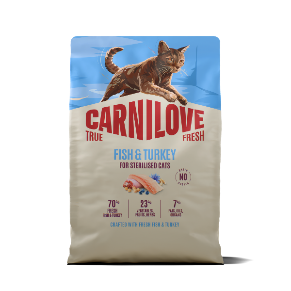 Carnilove Cat Food: True Fresh Adult Fish & Turkey
