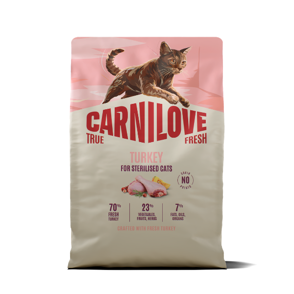 Carnilove Cat Food: True Fresh Adult Turkey