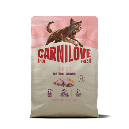 Carnilove Cat Food: True Fresh Adult Turkey