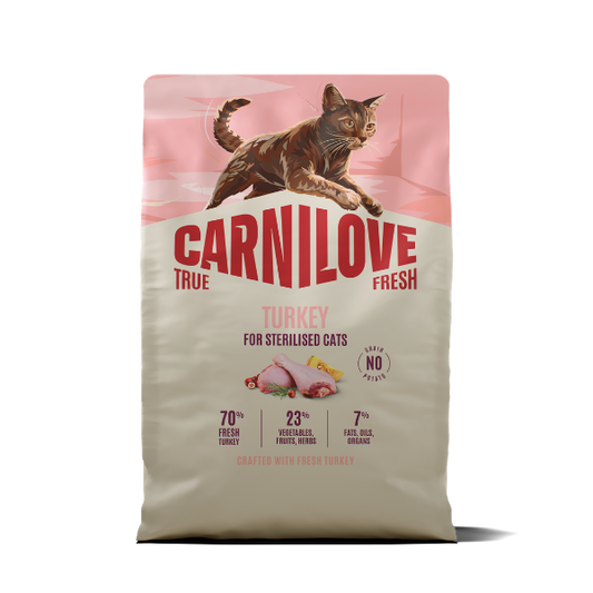 Carnilove Cat Food: True Fresh Adult Turkey