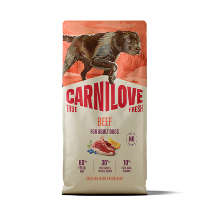 Carnilove Dog Food: True Fresh Adult Beef