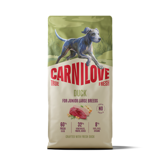 Carnilove Dog Food: True Fresh Junior Large Breed Duck