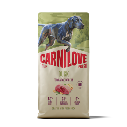 Carnilove Dog Food: True Fresh Adult Large Breed Duck