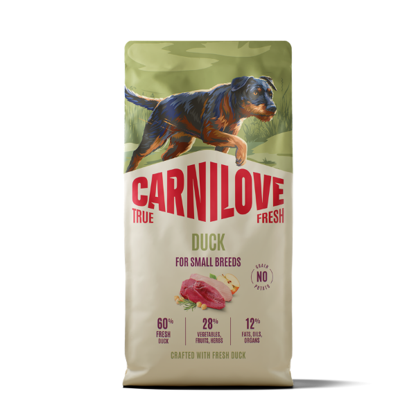 Carnilove Dog Food: True Fresh Adult Small Breed Duck