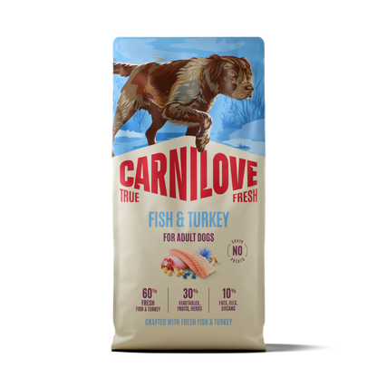 Carnilove Dog Food: True Fresh Adult Fish & Turkey