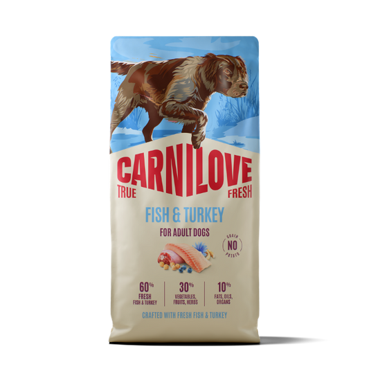 Carnilove Dog Food: True Fresh Adult Fish & Turkey
