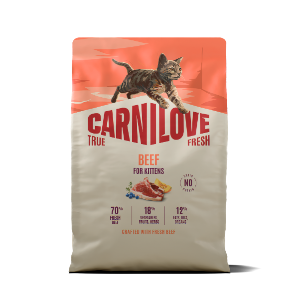 Carnilove Cat Food: True Fresh Kitten Beef
