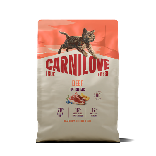 Carnilove Cat Food: True Fresh Kitten Beef