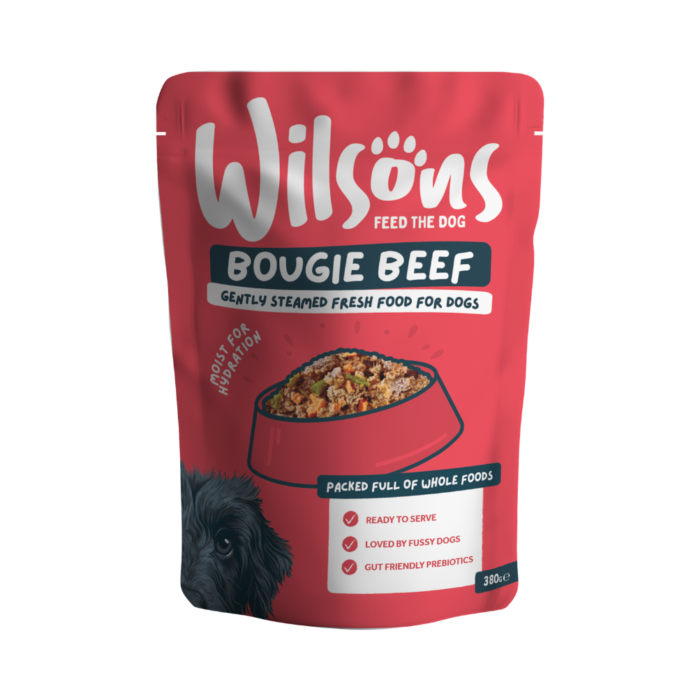 Wilsons Wet Dog Food: Fresh Adult Beef 380g